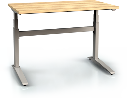 Elektricky výškově stavitelný stůl alnak - deska - 660 - 1310 x 1200 x 700